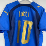 2006 ITALY TOTTI 10 HOME SHIRT (L) PUMA - Cult Kits - Large - Buy Vintage Football Shirts, Authentic Retro Football Shirts For Sale, Classic Football Shirts & Soccer Jersey