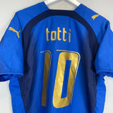 2006 ITALY TOTTI 10 HOME SHIRT (L) PUMA - Cult Kits - Large - Buy Vintage Football Shirts, Authentic Retro Football Shirts For Sale, Classic Football Shirts & Soccer Jersey