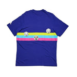 Buy 2006 Japan Adidas Samurai Blue Supporters Tee (M) ~ Free worldwide shipping ~ Authentic Vintage Football Shirts from Cult Kits