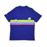 Buy 2006 Japan Adidas Samurai Blue Supporters Tee (M) ~ Free worldwide shipping ~ Authentic Vintage Football Shirts from Cult Kits