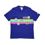 Buy 2006 Japan Adidas Samurai Blue Supporters Tee (M) ~ Free worldwide shipping ~ Authentic Vintage Football Shirts from Cult Kits