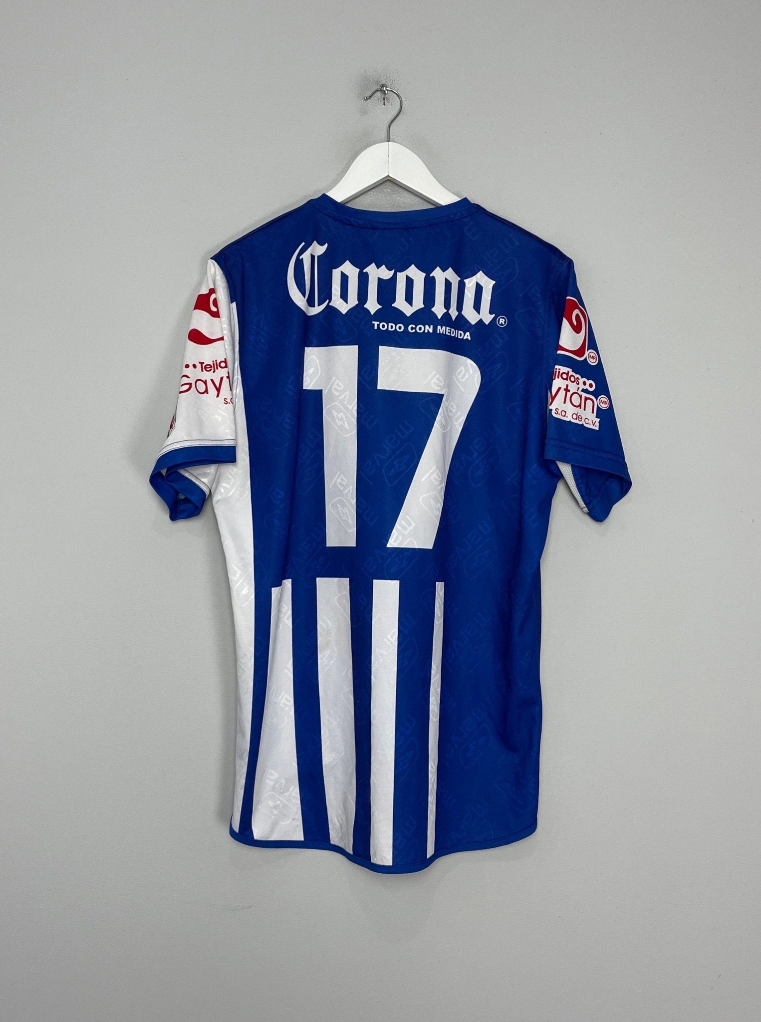 Shop 2006 LA PIEDAD #17 HOME SHIRT (XL) MARVAL, classic football shirts, vintage football shirts & retro soccer jerseys at Cult Kits