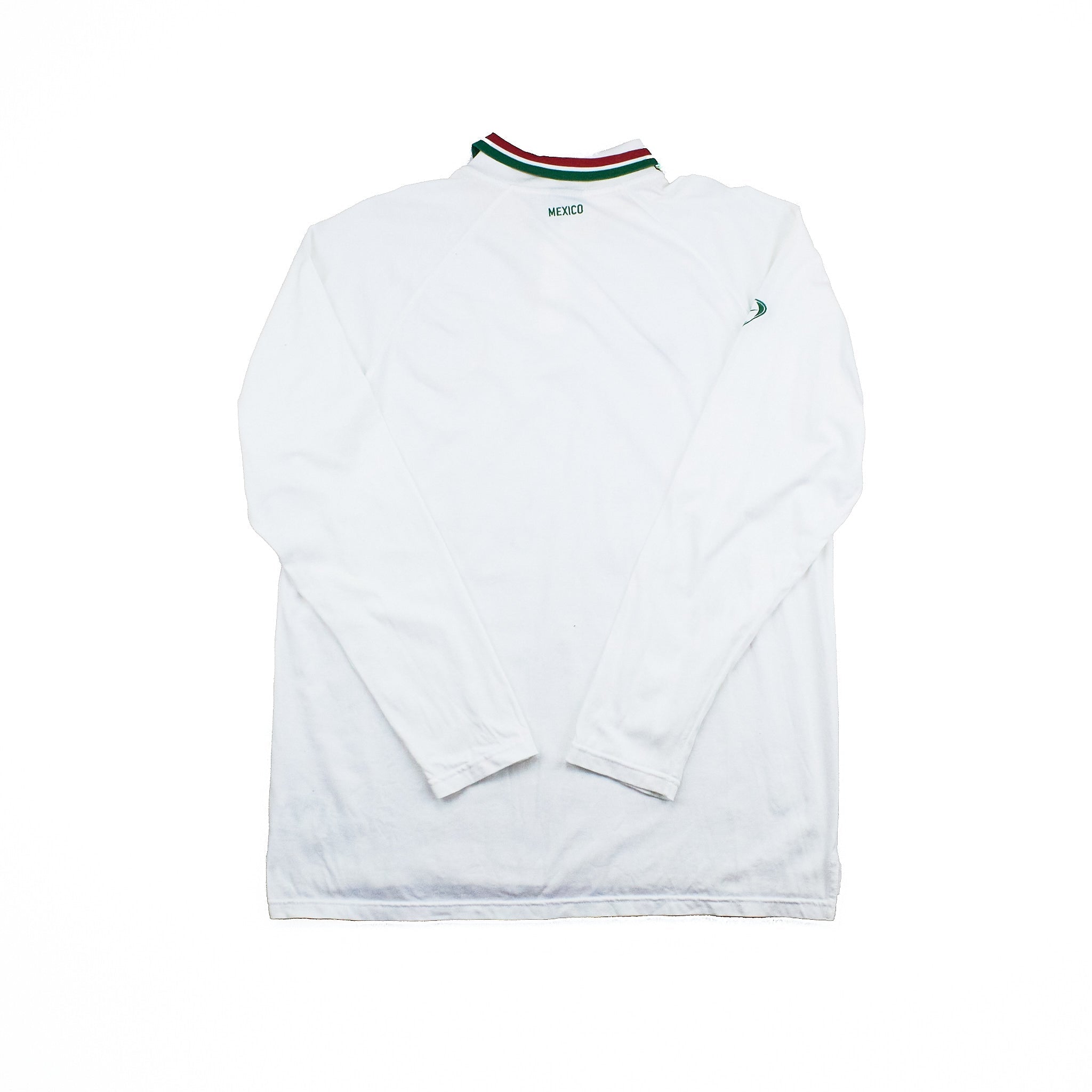 Buy 2006 Mexico L/S Training Polo Top (XL) Nike ~ Free worldwide shipping ~ Authentic Vintage Football Shirts from Cult Kits