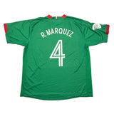 Buy 2006 MEXICO R.MARQUEZ 4 HOME SHIRT (L) NIKE ~ Free worldwide shipping available ~ Authentic Vintage Football Shirts from Cult Kits