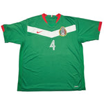 Buy 2006 MEXICO R.MARQUEZ 4 HOME SHIRT (L) NIKE ~ Free worldwide shipping available ~ Authentic Vintage Football Shirts from Cult Kits