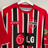Shop 2006 SAO PAULO AWAY SHIRT (L) REEBOK, classic football shirts, vintage football shirts & retro soccer jerseys at Cult Kits