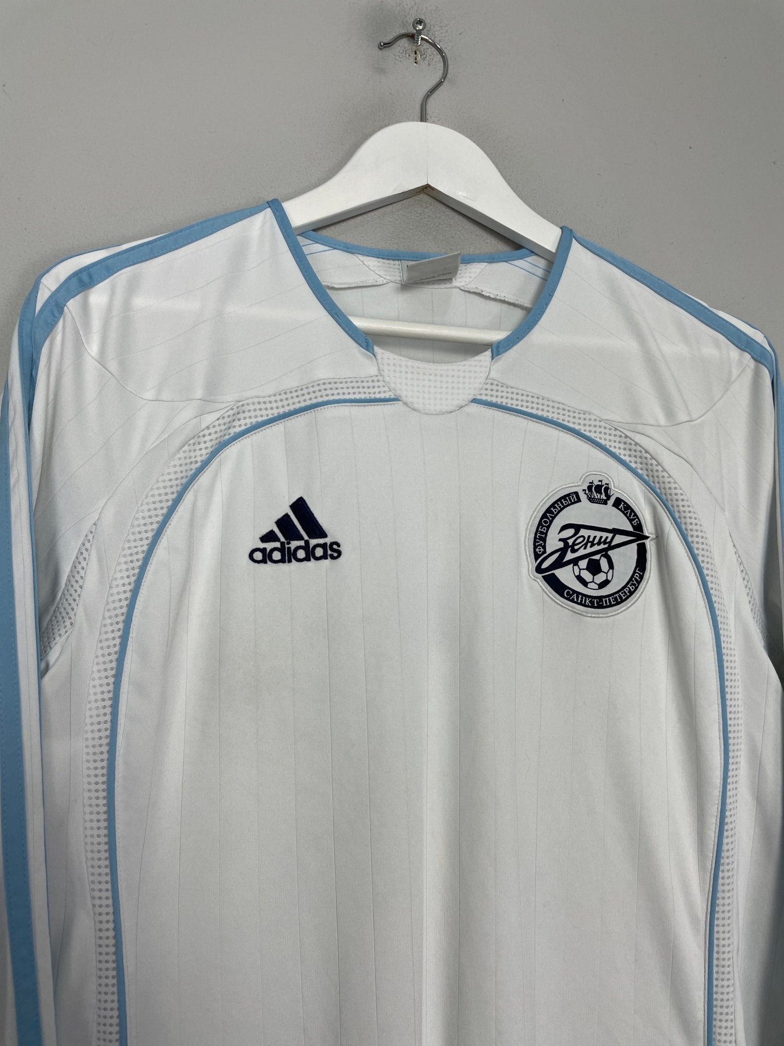 Shop 2006 ZENIT ST PETERSBURG L/S AWAY SHIRT (M) ADIDAS, classic football shirts, vintage football shirts & retro soccer jerseys at Cult Kits