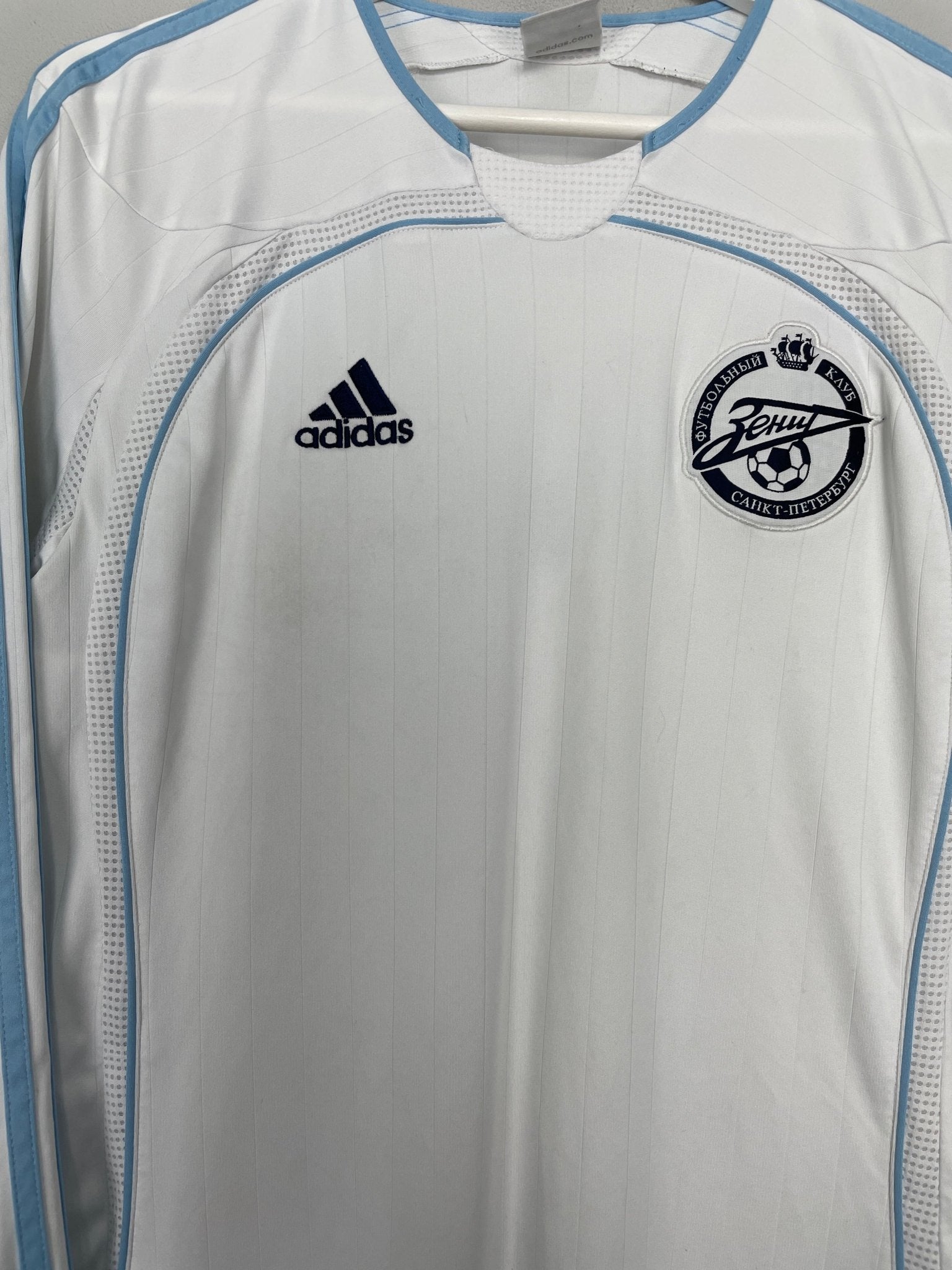 Shop 2006 ZENIT ST PETERSBURG L/S AWAY SHIRT (M) ADIDAS, classic football shirts, vintage football shirts & retro soccer jerseys at Cult Kits