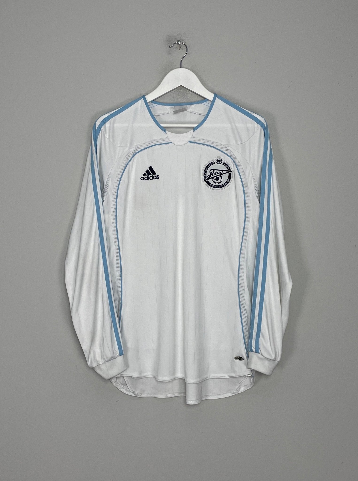 Shop 2006 ZENIT ST PETERSBURG L/S AWAY SHIRT (M) ADIDAS, classic football shirts, vintage football shirts & retro soccer jerseys at Cult Kits
