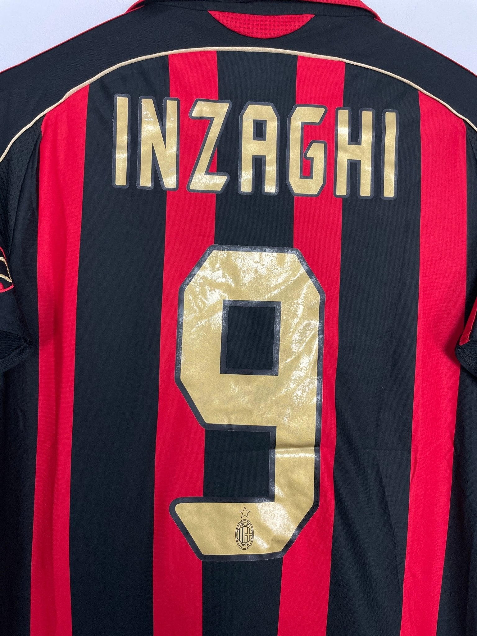 2006/07 AC MILAN INZAGHI #9 HOME SHIRT (S) ADIDAS – Cult Kits