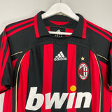 Shop 2006/07 AC MILAN KAKA #22 HOME SHIRT (S) ADIDAS, classic football shirts, vintage football shirts & retro soccer jerseys at Cult Kits
