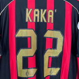 Shop 2006/07 AC MILAN KAKA #22 HOME SHIRT (XL) ADIDAS, classic football shirts, vintage football shirts & retro soccer jerseys at Cult Kits