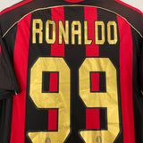 Shop 2006/07 AC MILAN RONALDO #99 HOME SHIRT (S) ADIDAS, classic football shirts, vintage football shirts & retro soccer jerseys at Cult Kits