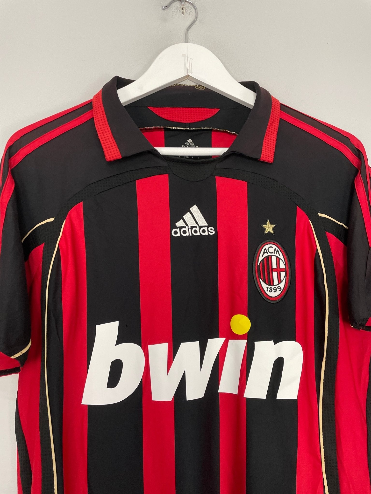 Shop 2006/07 AC MILAN RONALDO #99 HOME SHIRT (S) ADIDAS, classic football shirts, vintage football shirts & retro soccer jerseys at Cult Kits