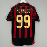 Shop 2006/07 AC MILAN RONALDO #99 HOME SHIRT (S) ADIDAS, classic football shirts, vintage football shirts & retro soccer jerseys at Cult Kits