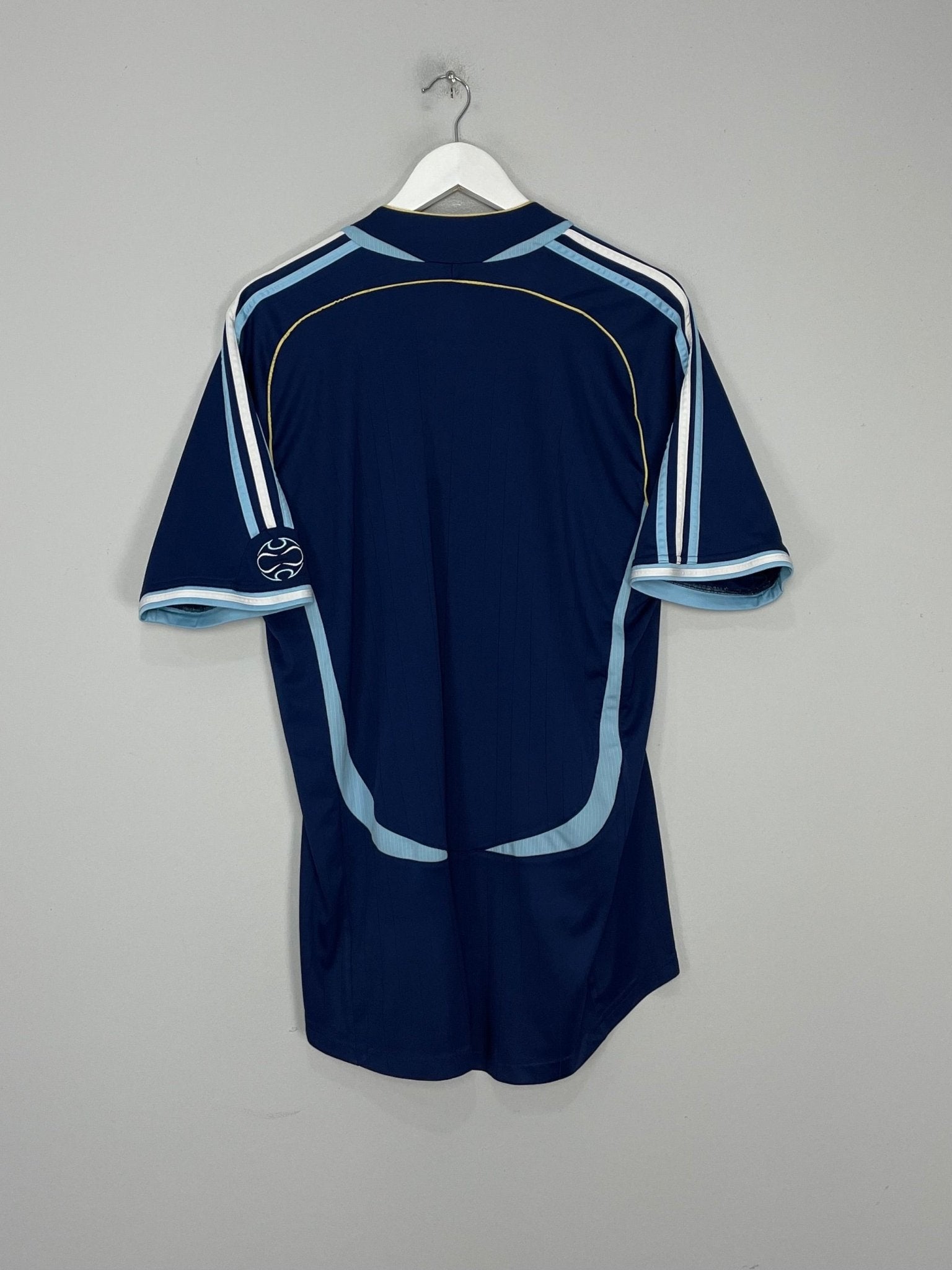 Shop 2006/07 ARGENTINA AWAY SHIRT (XL) ADIDAS, classic football shirts, vintage football shirts & retro soccer jerseys at Cult Kits