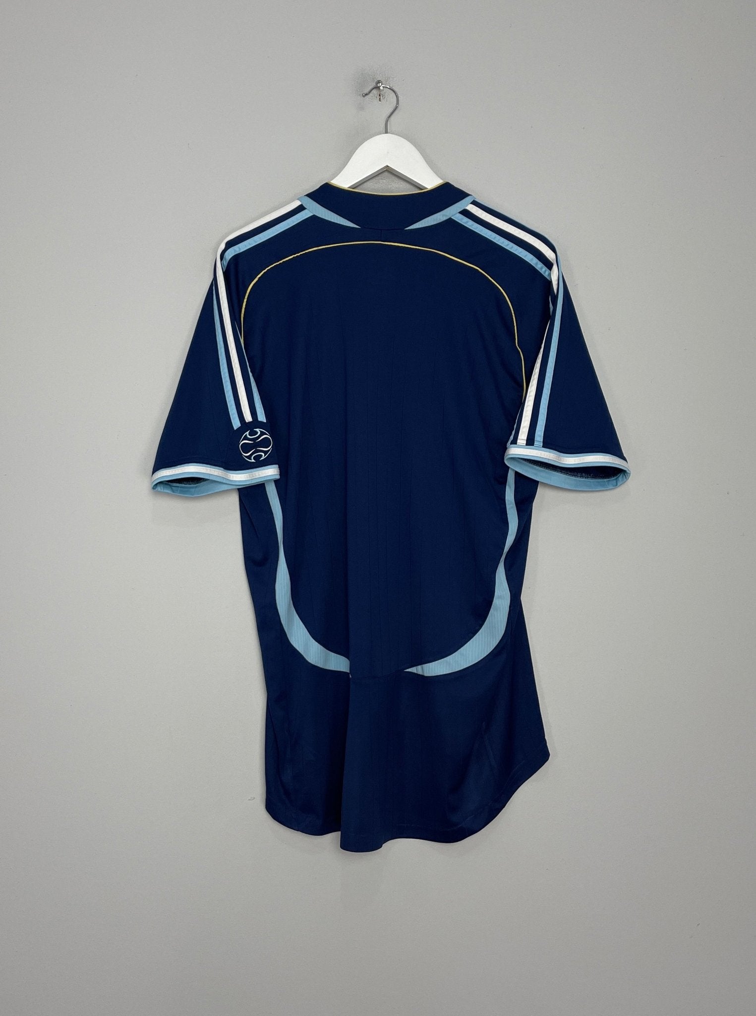 Shop 2006/07 ARGENTINA AWAY SHIRT (XL) ADIDAS, classic football shirts, vintage football shirts & retro soccer jerseys at Cult Kits