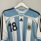 Shop 2006/07 ARGENTINA MESSI #18 HOME SHIRT (XL) ADIDAS, classic football shirts, vintage football shirts & retro soccer jerseys at Cult Kits