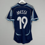 Shop 2006/07 ARGENTINA MESSI #19 AWAY SHIRT (M) ADIDAS, classic football shirts, vintage football shirts & retro soccer jerseys at Cult Kits