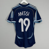 Shop 2006/07 ARGENTINA MESSI #19 AWAY SHIRT (M) ADIDAS, classic football shirts, vintage football shirts & retro soccer jerseys at Cult Kits