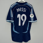 Shop 2006/07 ARGENTINA MESSI #19 AWAY SHIRT (XL) ADIDAS, classic football shirts, vintage football shirts & retro soccer jerseys at Cult Kits