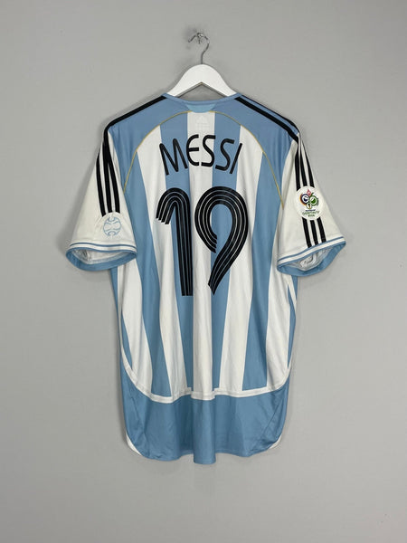 2006/07 ARGENTINA MESSI #19 HOME SHIRT (L) ADIDAS – Cult Kits