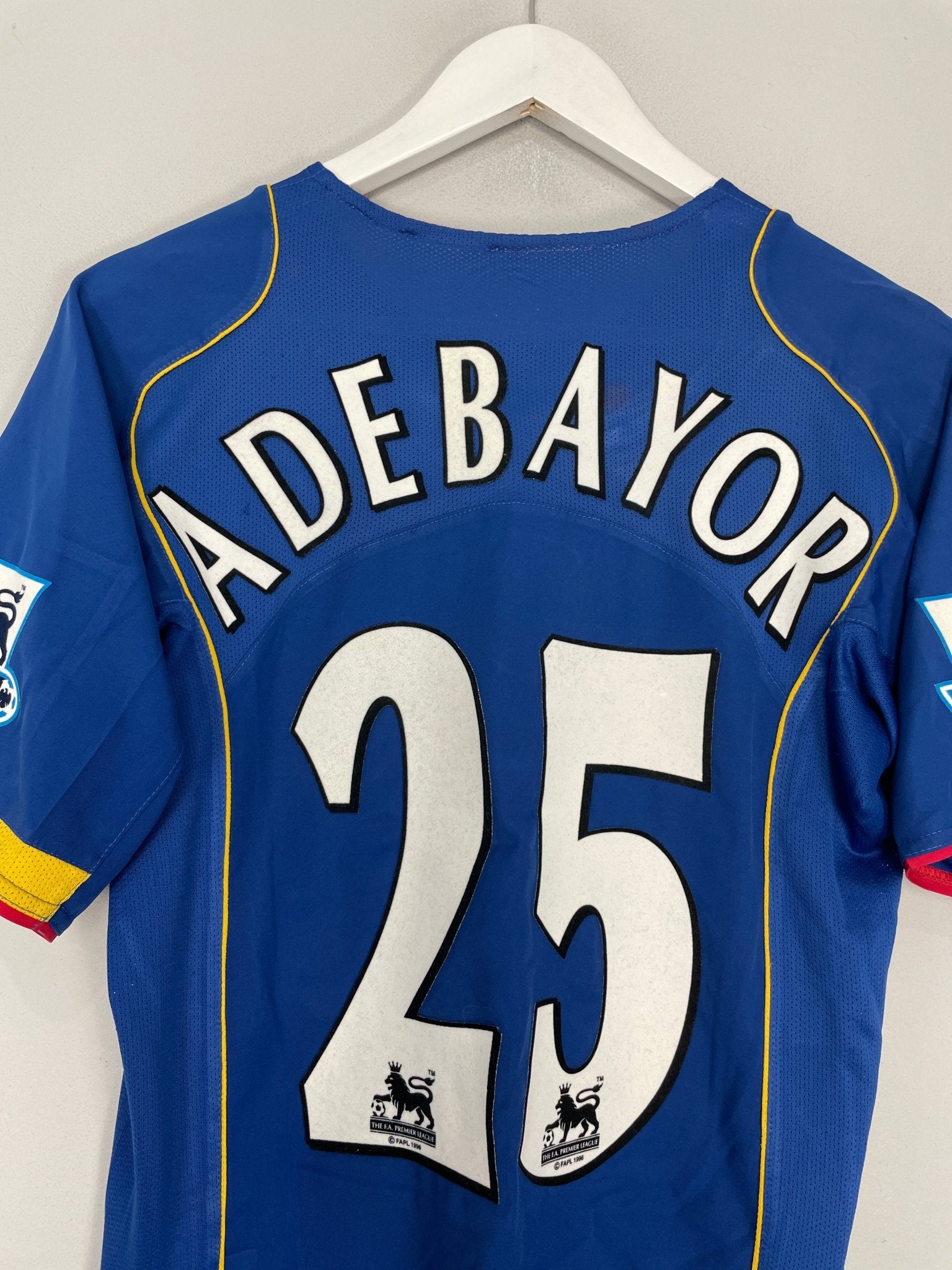2006/07 ARSENAL ADEBAYOR #25 AWAY SHIRT (S) NIKE – Cult Kits