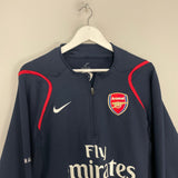 Shop 2006/07 ARSENAL DRILL TOP (XL) NIKE, classic football shirts, vintage football shirts & retro soccer jerseys at Cult Kits