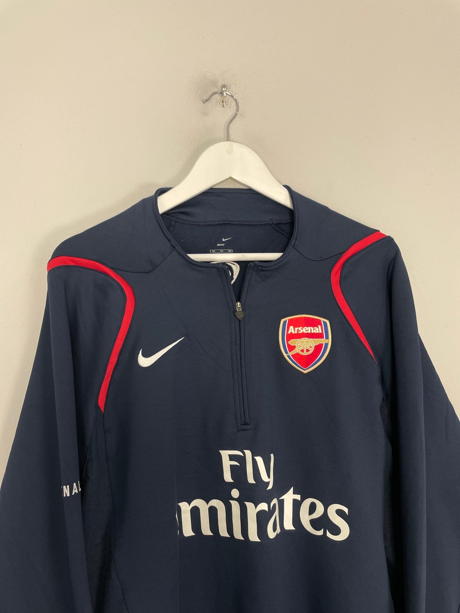 Shop 2006/07 ARSENAL DRILL TOP (XL) NIKE, classic football shirts, vintage football shirts & retro soccer jerseys at Cult Kits