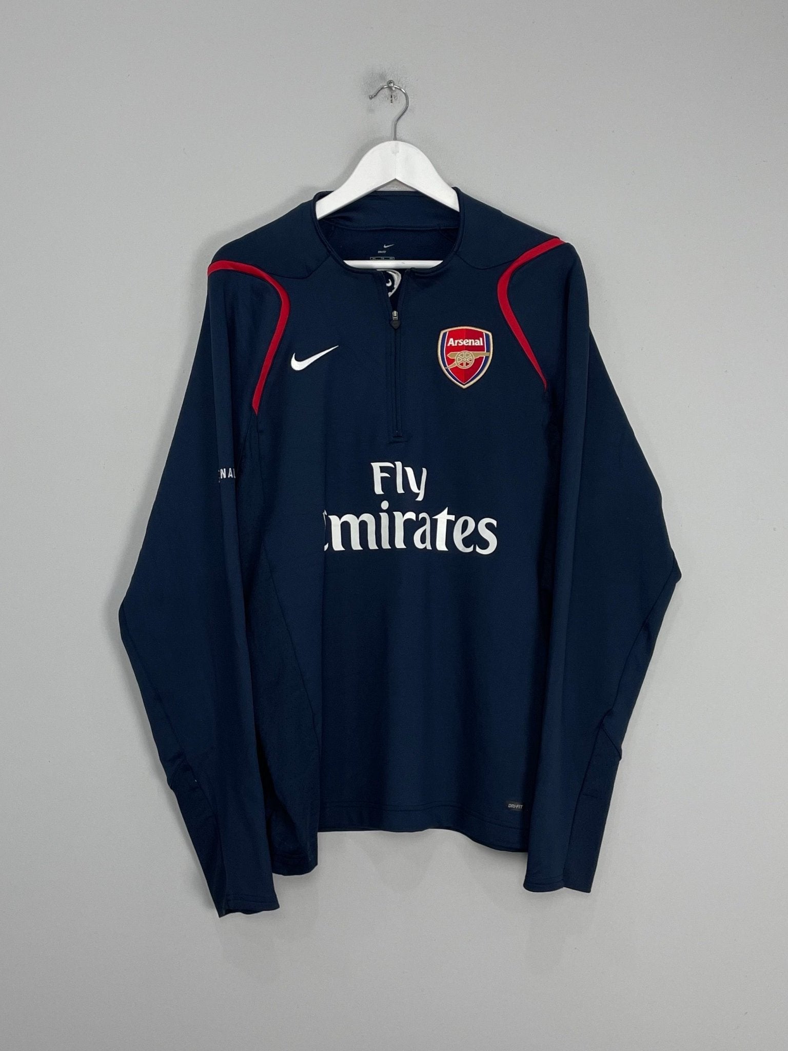 Shop 2006/07 ARSENAL DRILL TOP (XL) NIKE, classic football shirts, vintage football shirts & retro soccer jerseys at Cult Kits