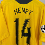 Shop 2006/07 ARSENAL HENRY #14 C/L AWAY SHIRT (XL) NIKE, classic football shirts, vintage football shirts & retro soccer jerseys at Cult Kits