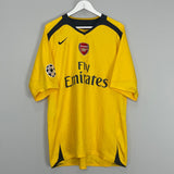Shop 2006/07 ARSENAL HENRY #14 C/L AWAY SHIRT (XL) NIKE, classic football shirts, vintage football shirts & retro soccer jerseys at Cult Kits