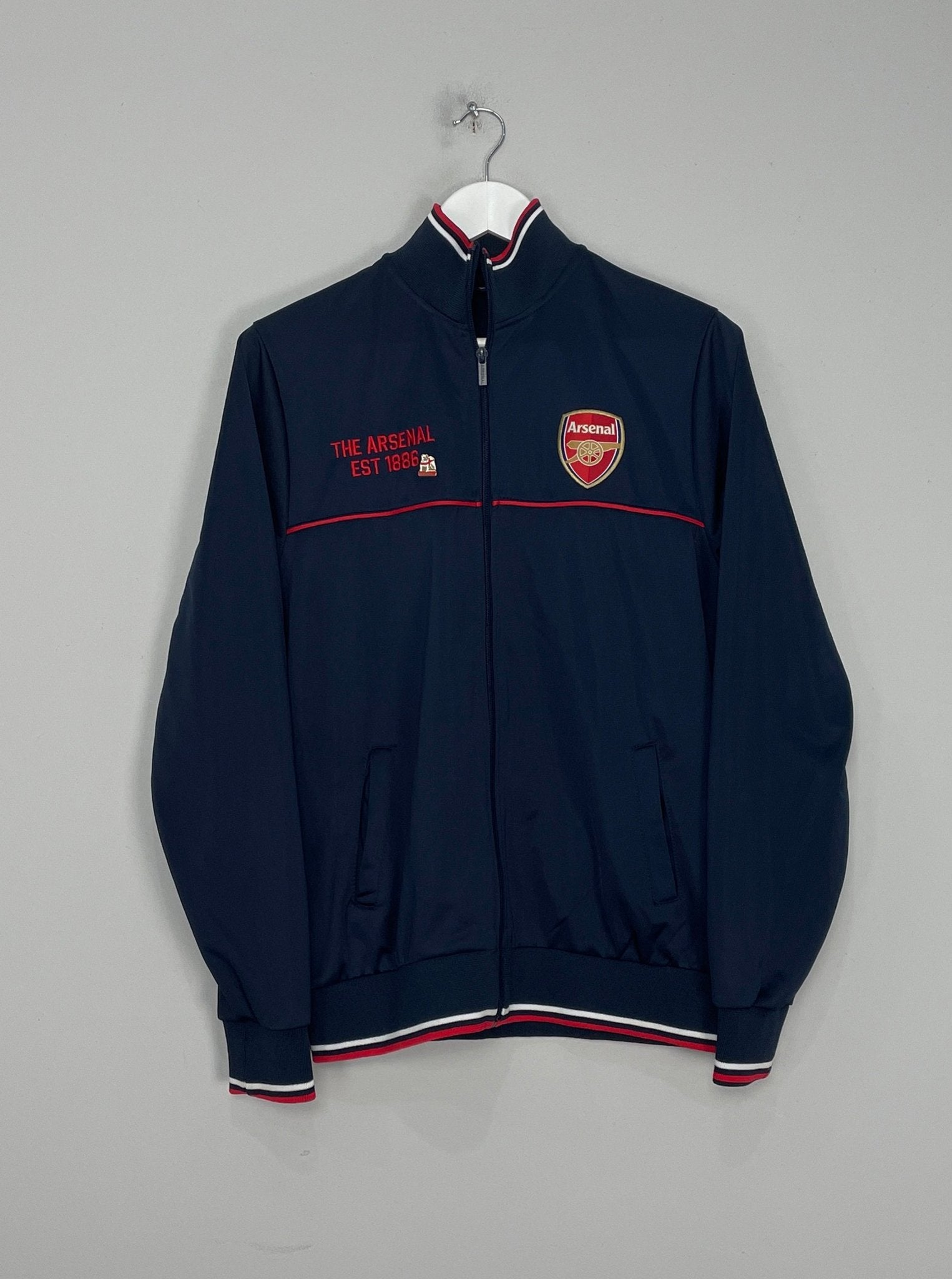 Shop 2006/07 ARSENAL TRACK JACKET (M) OM, classic football shirts, vintage football shirts & retro soccer jerseys at Cult Kits