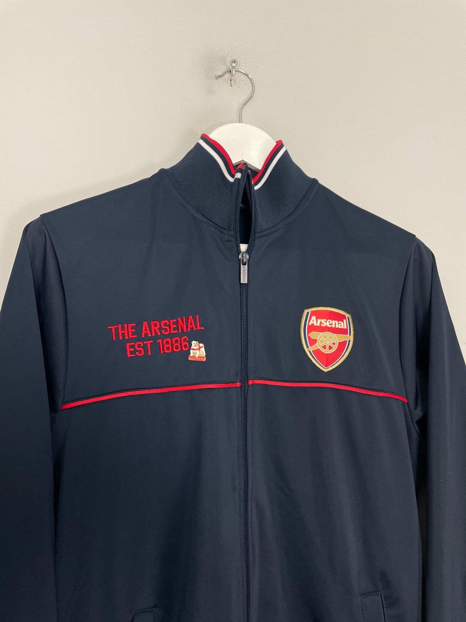 Shop 2006/07 ARSENAL TRACK JACKET (M) OM, classic football shirts, vintage football shirts & retro soccer jerseys at Cult Kits