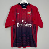 Shop 2006/07 ARSENAL TRAINING SHIRT (L) NIKE, classic football shirts, vintage football shirts & retro soccer jerseys at Cult Kits