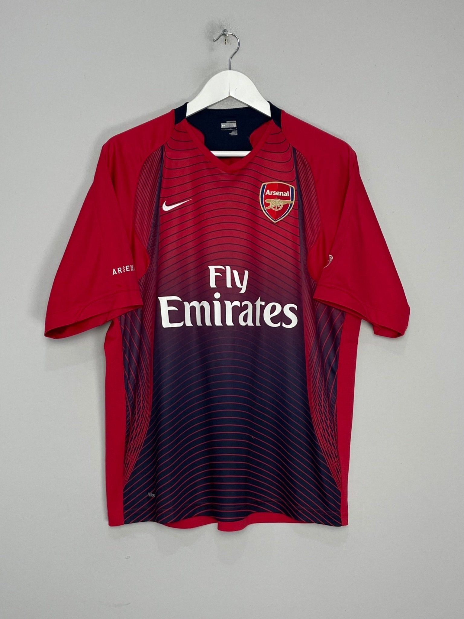Shop 2006/07 ARSENAL TRAINING SHIRT (L) NIKE, classic football shirts, vintage football shirts & retro soccer jerseys at Cult Kits