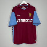 Shop 2006/07 ASTON VILLA LAURSEN #5 HOME SHIRT (L) HUMMEL, classic football shirts, vintage football shirts & retro soccer jerseys at Cult Kits