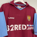 Shop 2006/07 ASTON VILLA LAURSEN #5 HOME SHIRT (L) HUMMEL, classic football shirts, vintage football shirts & retro soccer jerseys at Cult Kits