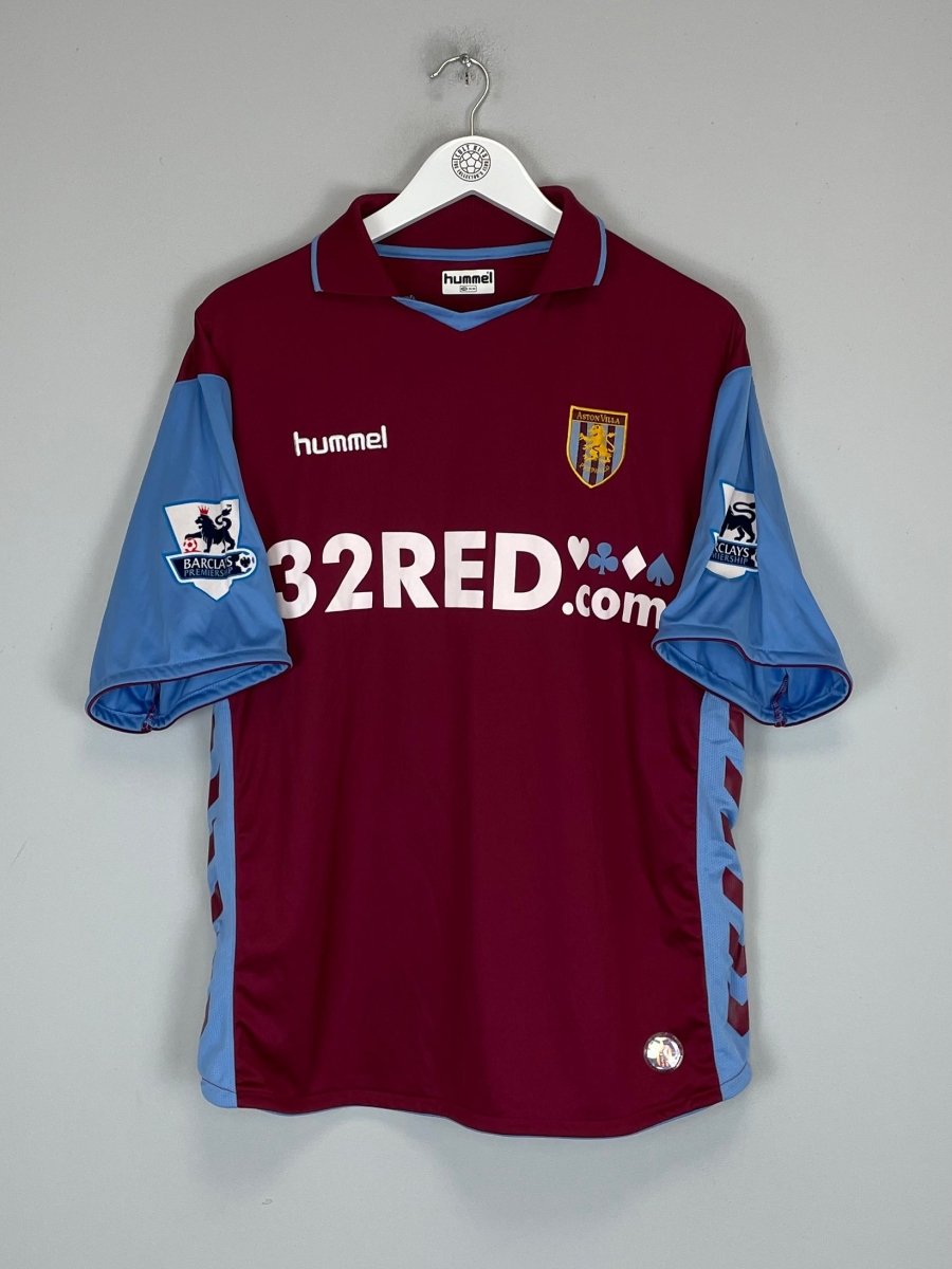 2006/07 ASTON VILLA MALONEY 28 HOME SHIRT (M) HUMMEL - Cult Kits - Medium - Buy Vintage Football Shirts, Authentic Retro Football Shirts For Sale, Classic Football Shirts & Soccer Jersey