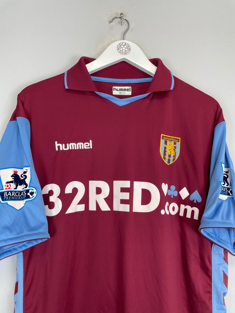 2006/07 ASTON VILLA MALONEY 28 HOME SHIRT (M) HUMMEL - Cult Kits - Medium - Buy Vintage Football Shirts, Authentic Retro Football Shirts For Sale, Classic Football Shirts & Soccer Jersey