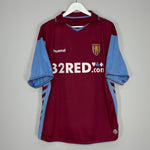 Shop 2006/07 ASTON VILLA PETROV #11 HOME SHIRT (M) HUMMEL, classic football shirts, vintage football shirts & retro soccer jerseys at Cult Kits