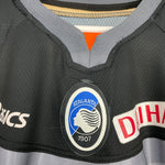 Shop 2006/07 ATALANTA CALDERONI #27 *PLAYER ISSUE + SIGNED* GK SHIRT (XXL) ASICS, classic football shirts, vintage football shirts & retro soccer jerseys at Cult Kits