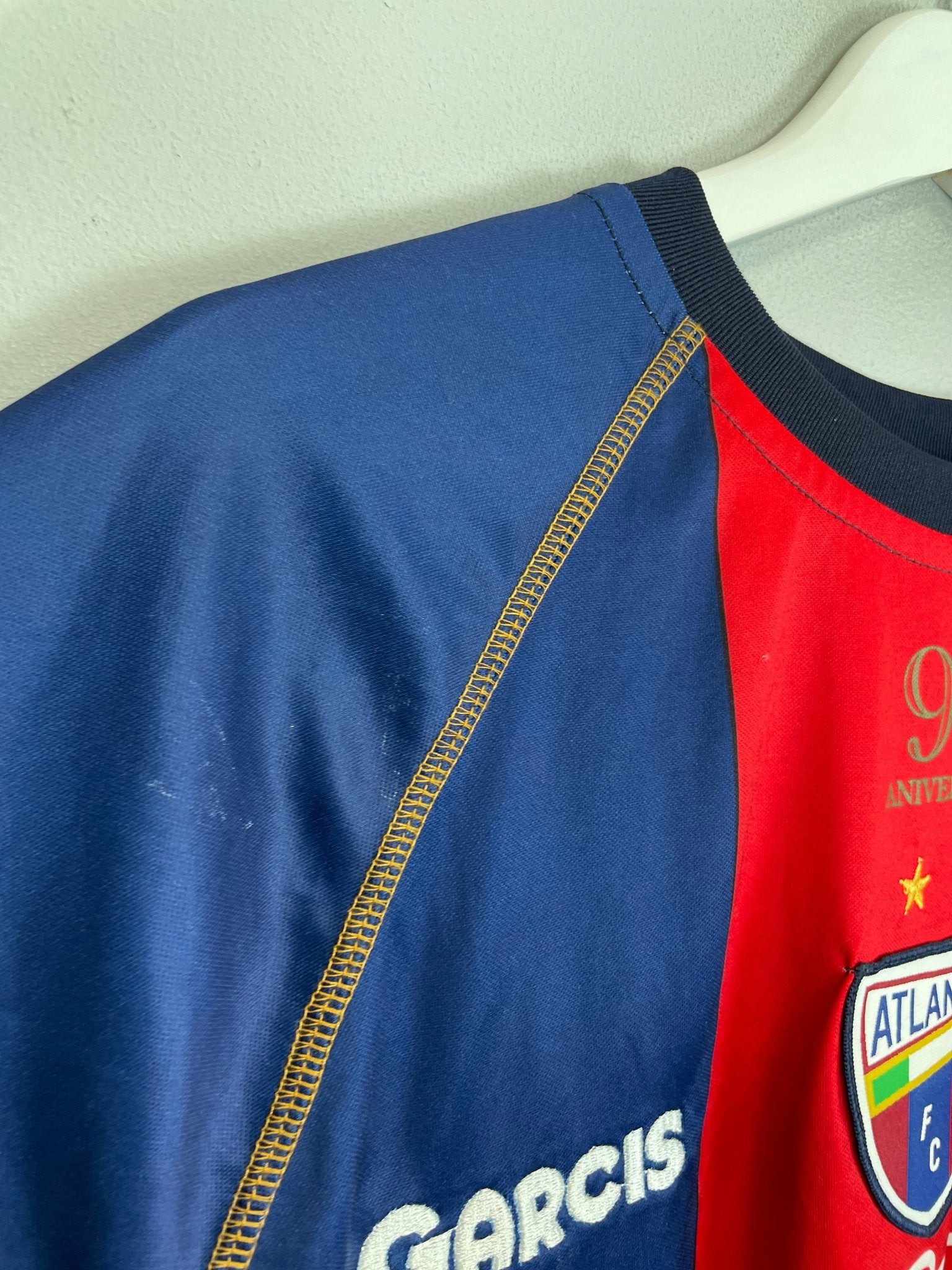 Shop 2006/07 ATLANTE #13 *90 ANIVERSARIO* HOME SHIRT (L) GARCIS, classic football shirts, vintage football shirts & retro soccer jerseys at Cult Kits