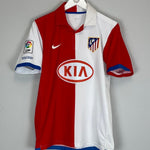 2006/07 ATLETICO MADRID KUN AGUERO 10 HOME SHIRT (M) NIKE - Cult Kits - Medium - Buy Vintage Football Shirts, Authentic Retro Football Shirts For Sale, Classic Football Shirts & Soccer Jersey