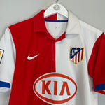 2006/07 ATLETICO MADRID KUN AGUERO 10 HOME SHIRT (M) NIKE - Cult Kits - Medium - Buy Vintage Football Shirts, Authentic Retro Football Shirts For Sale, Classic Football Shirts & Soccer Jersey