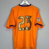 Shop 2006/07 BARCELONA #23 AWAY SHIRT (L) NIKE, classic football shirts, vintage football shirts & retro soccer jerseys at Cult Kits