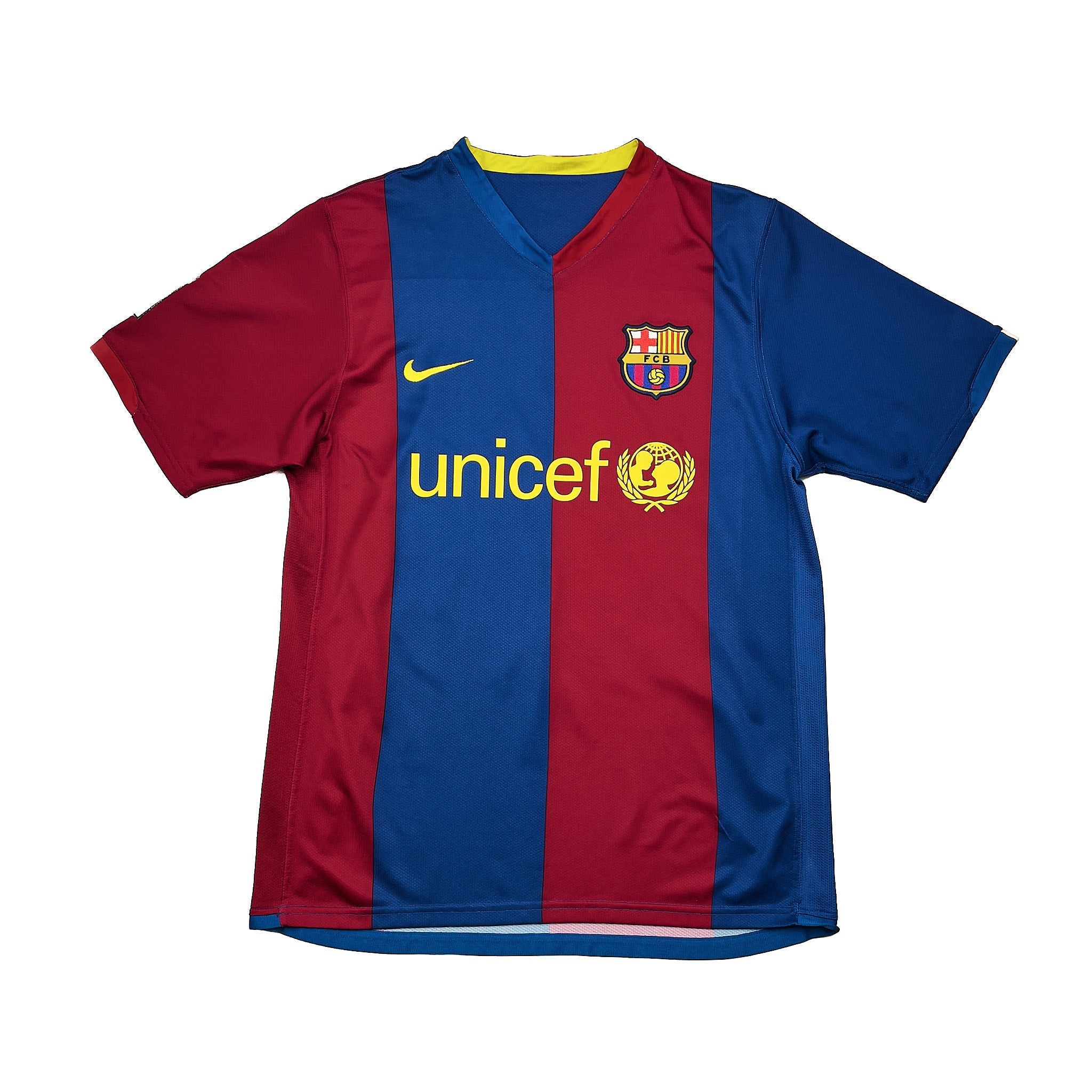 Buy 2006/07 Barcelona Deco 20 Home Shirt (M) Nike ~ Free worldwide shipping ~ Authentic Vintage Football Shirts from Cult Kits