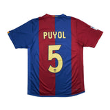 Buy 2006/07 Barcelona Puyol 5 home Shirt (M) Nike ~ Free worldwide shipping ~ Authentic Vintage Football Shirts from Cult Kits