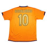 Buy 2006/07 Barcelona Ronaldinho 10 Away Shirt (L) Nike ~ Free worldwide shipping ~ Authentic Vintage Football Shirts from Cult Kits