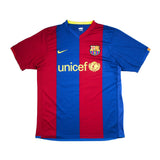 Buy 2006/07 Barcelona Ronaldinho 10 Home Shirt (L) Nike ~ Free worldwide shipping ~ Authentic Vintage Football Shirts from Cult Kits